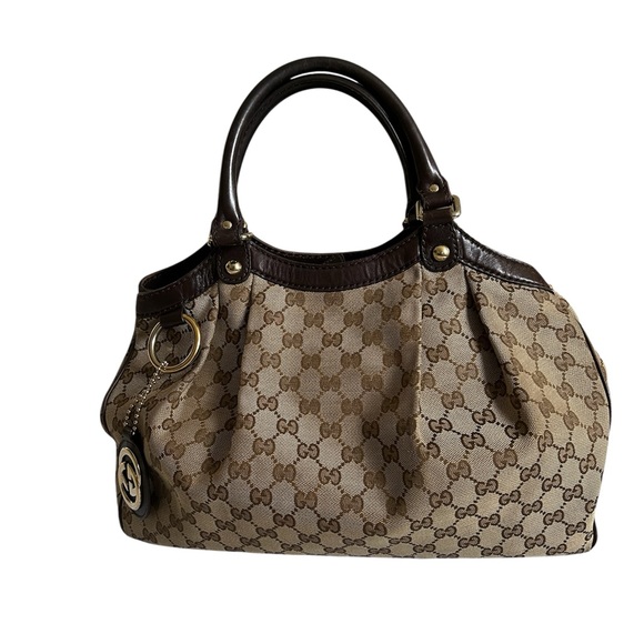 Gucci Canvas Medium Sukey Tote - Picture 1 of 14